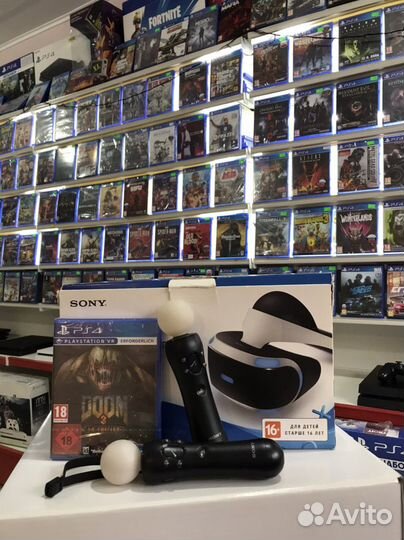 Ps4 шлем очки vr Doom 3vr