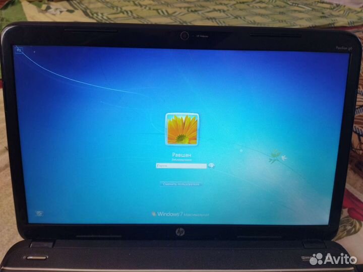 Ноутбук hp pavilion g7