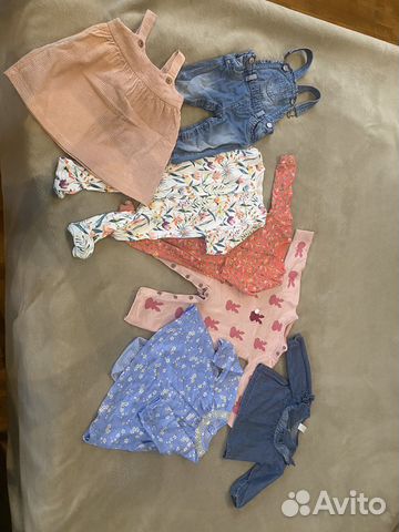 Одежда для девочки 9 12 месяцев
