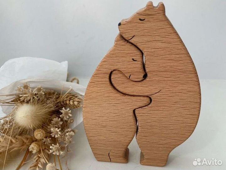 Деревянная фигурка 