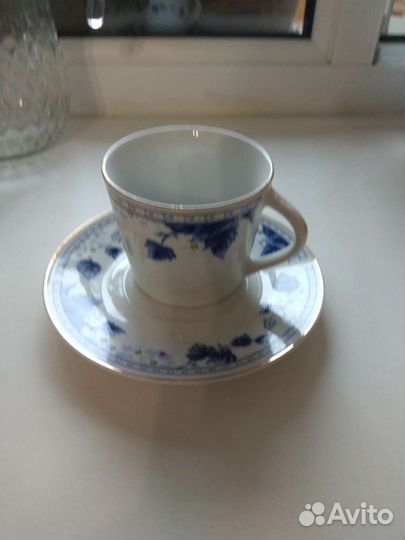 Чайные чашки с блюдцами СССР