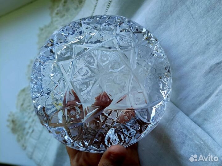 Хрустальная пепельница СССР