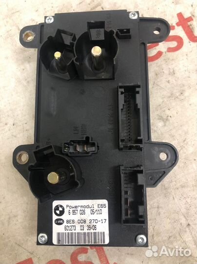 Эбу модуля питания BMW E65 E66
