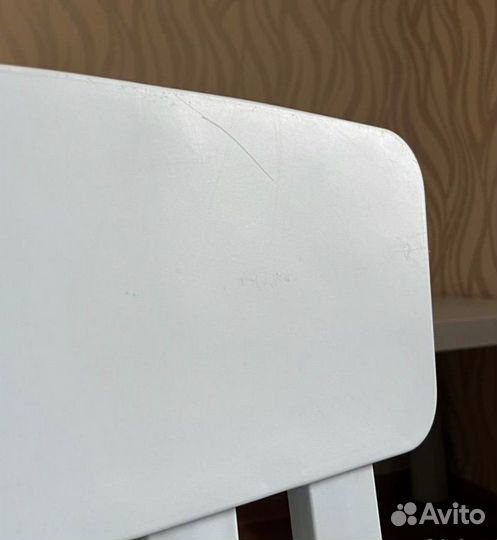 Детский стол и стул IKEA маммут