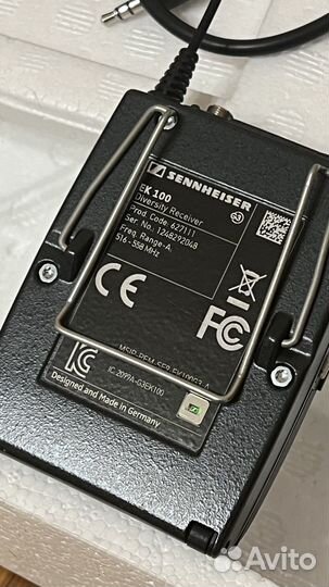 Sennheiser ew 100 G3 range A