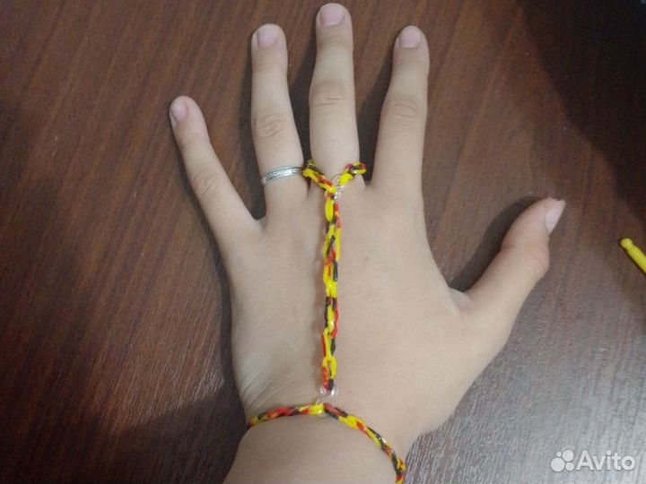Кольцо браслет