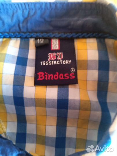 Детские рубашки из хлопка