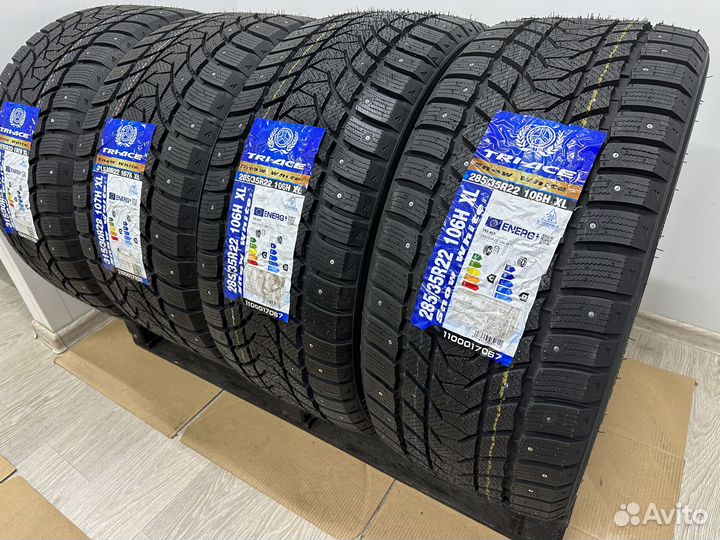 Tri Ace Snow White II Stud 285/35 R22 и 315/30 R22 107H