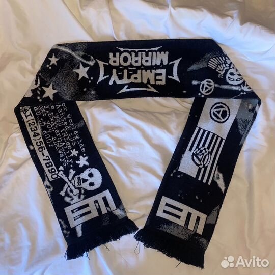 Шарф Marcelo Miracles с принтом винтаж y2k