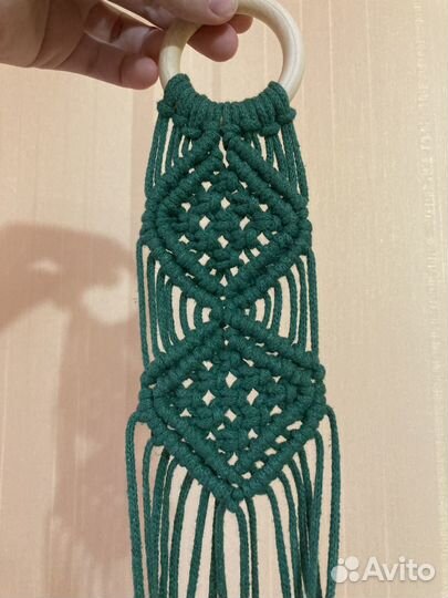 Подвес для кашпо макраме