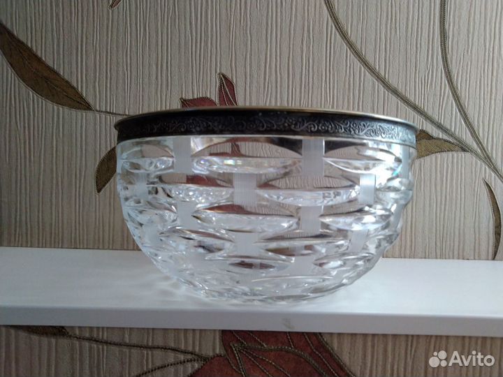 Старинные вазы хрусталь СССР