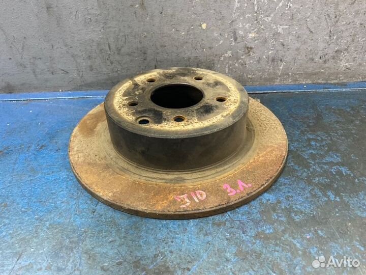 Диск тормозной задний Nissan Qashqai J10