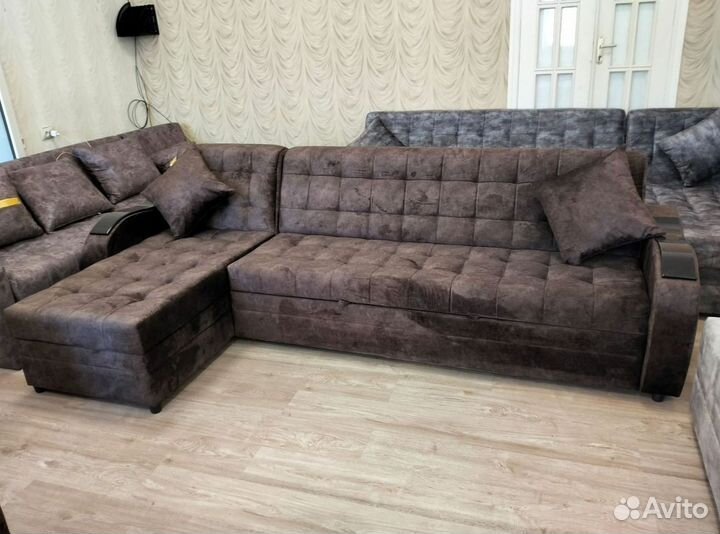 Угловой диван раскладной на заказ