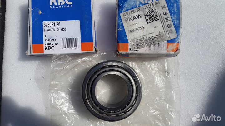 Подшипник ступицы hyundai HD72,78 перед. внутрений