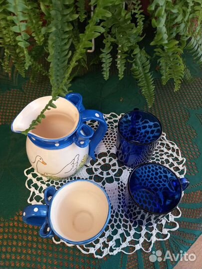 Вазы и штоф со стопками СССР