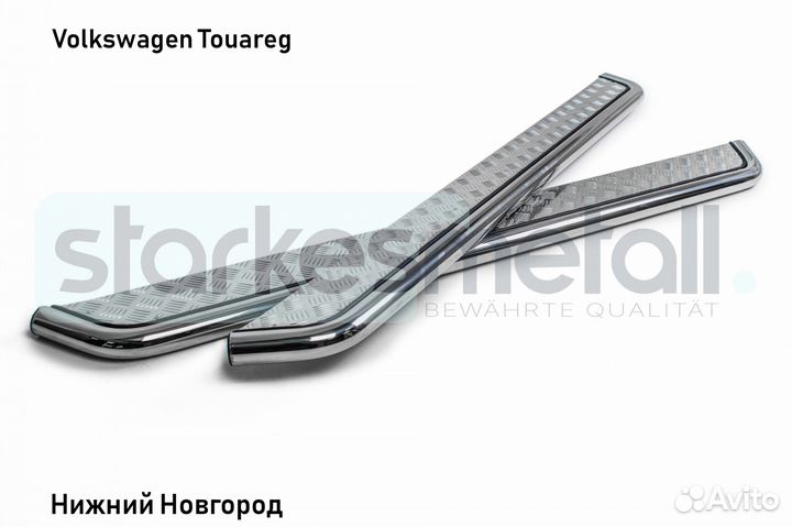 Пороги подножки Volkswagen Touareg TOR