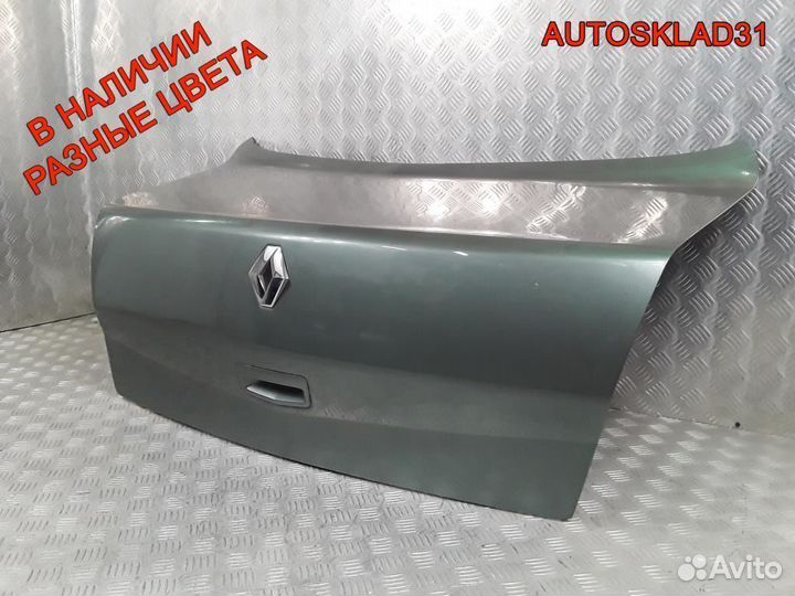Крышка багажника седан Renault Megane 2 7751474292