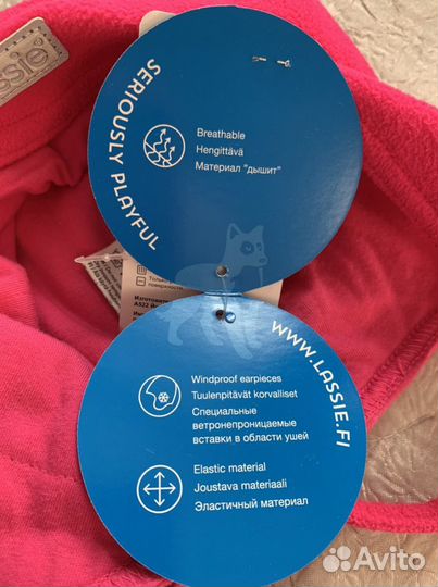 Шапка на девочку Lassie 44-46