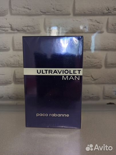 Ultraviolet man paco rabanne туалетная вода 100мл