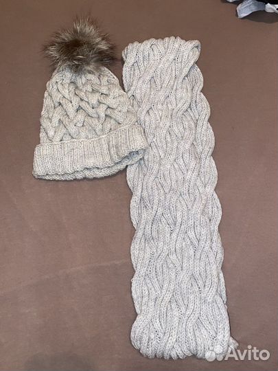 Шапка и снуд женские