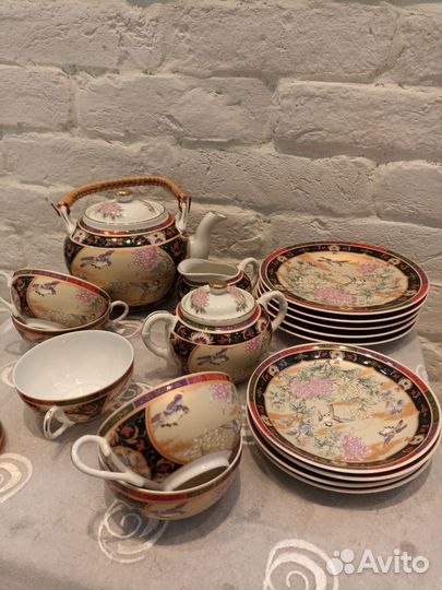 Японский чайный костяной фарфор