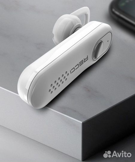 Single BT Гарнитура recci REP-W15 White