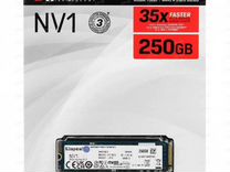 Новый SSD nvme Kingston NV1 M.2 2280 250 гб