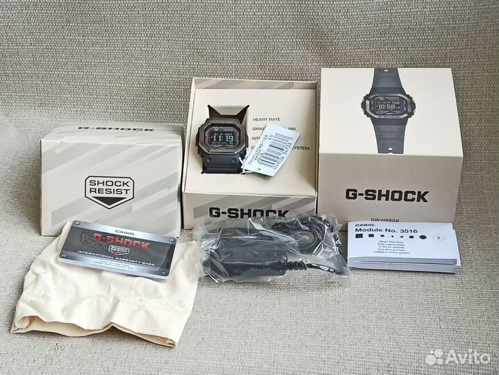 Casio DW-H5600MB-1E Bluetooth новые оригинал