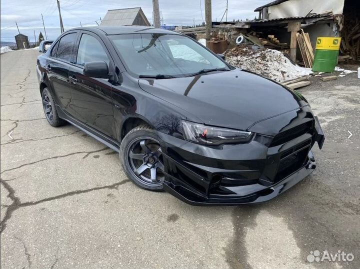 Бампер передний Mitsubishi Lancer / Galant Тюнинг