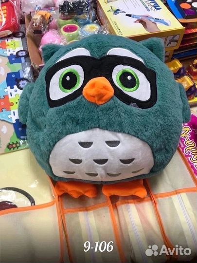 Сова с пледом 3 в 1