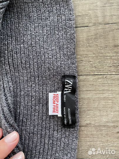 Комплект шапка и шарф Zara