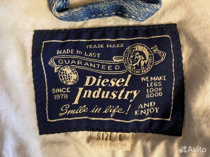 Diesel джинсовая куртка