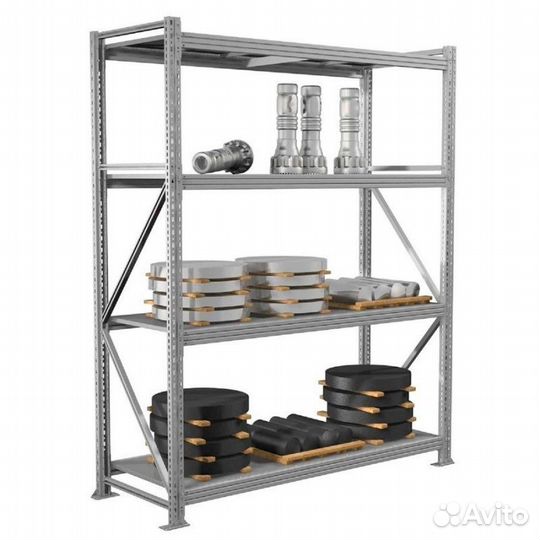 Среднегрузовые стеллажи для склада и магазина,сто