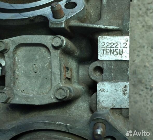 Блок двигателя Nissan VQ35 Elgrand