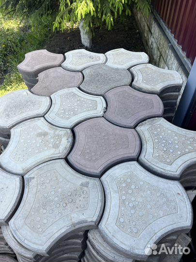 Брусчатка тротуарная бу