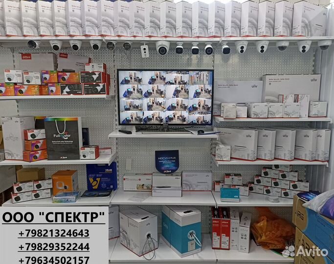 Видеокамера UNV купольная аналоговая CVI 2Mp