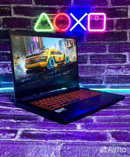 Игровой ноутбук MSI i5/RTX 3060 144Hz