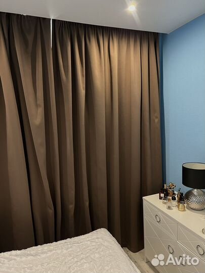 Продам портьеры готовые 2 шторы по 3 метра