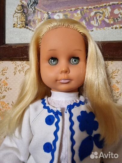 Кукла ГДР немецкая времен СССР