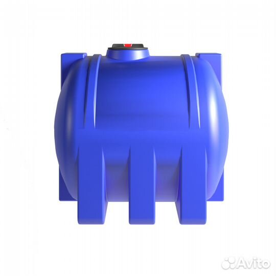 Горизонтальная пластиковая емкость для воды 3000 л