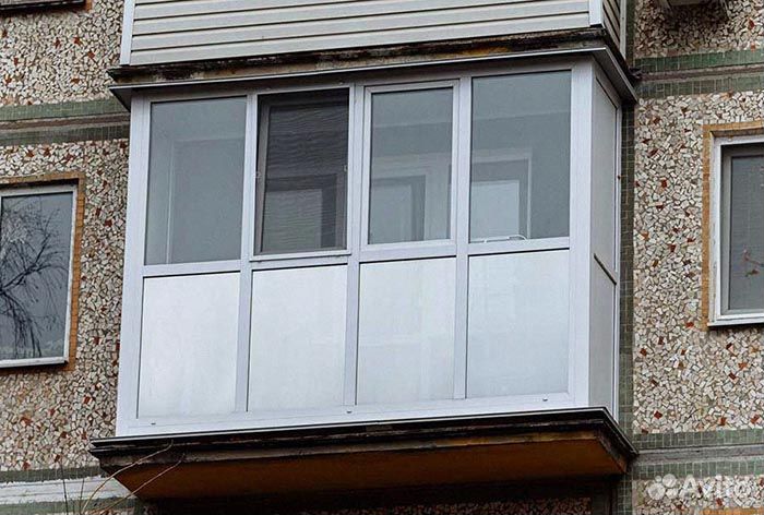 Остекление балкона, лоджии