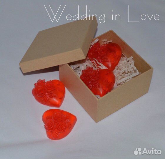 Мыло на комплименты гостям