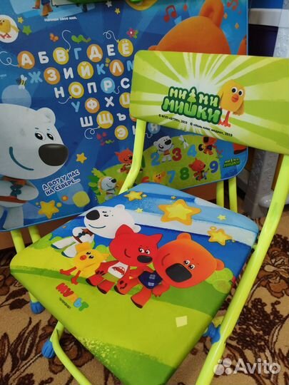 Стол со стулом складные