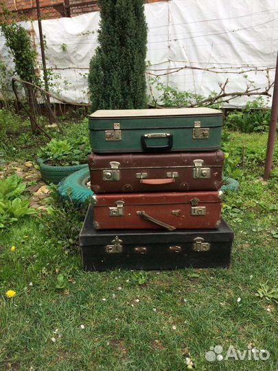 Чемоданы ссср/ГДР ретро винтаж цена за все
