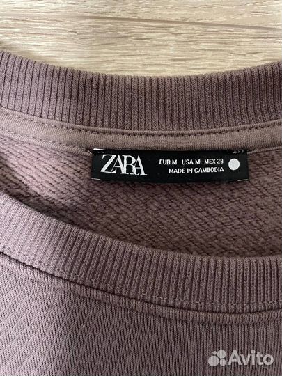 Укороченный свитшот Zara