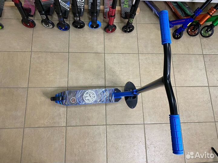 Трюковой самокат Love Sports Blue