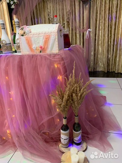 Свадебная арка + декор