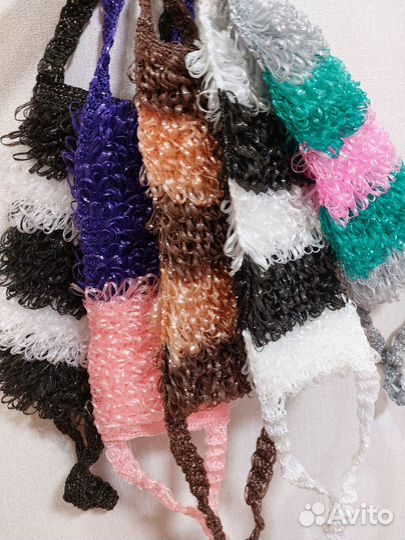 Мочалка ручной работы