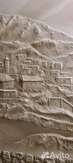 Гипсовый барельеф