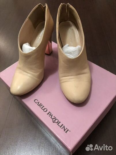 Ботильоны туфли carlo pazolini